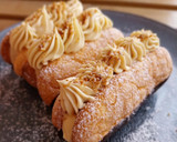 Foto del paso 15 de la receta: Bizcochos de soletilla rellenos de ganache de caramelo salado (sin gluten)