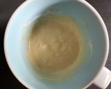 A picture of step 1 of Instant Golden Syrup Mug Pudding.