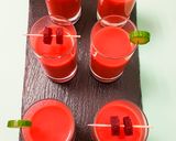 A picture of step 6 of Beet Gazpacho.