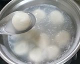 「茼蒿鹹湯圓」冬至習俗的食譜步驟2照片