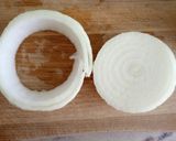 Foto del paso 1 de la receta: Aros de cebolla al horno c/ dip de zanahoria