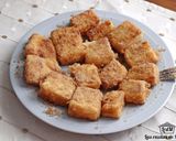 A picture of step 3 of Leche Frita.