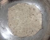 Foto langkah ke 3 dari resep Flaxseeds Ubi Ungu Swirl Sourdough Bread.