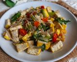 Foto langkah ke 6 dari resep Tumis Tahu, Tauge dan Caisim.
