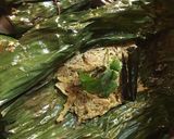 A picture of step 6 of Banana flower paturi.