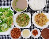 Hình bước làm 4 của món Bún Hến Huế