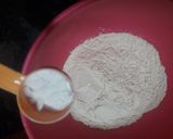 A picture of step 2 of Palm jaggery apricot wheat cake-  eggless.