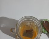 A picture of step 2 of Citrus Herbal tea.