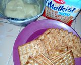 Foto langkah ke 4 dari resep Gabin goreng isi vla (Roti Malkist cracker).