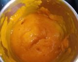 A picture of step 2 of Mango Kesari / mango sheera.
