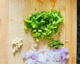 A picture of step 2 of Vegetable Maggi 🍜🍜.