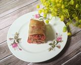 Foto langkah ke 4 dari resep Lumpia ubi yacon strawberry.