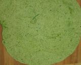 A picture of step 5 of Square Methi Masala Poori.