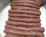 Foto langkah ke 7 dari resep Roti Sisir Coklat.