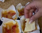 Foto del paso 3 de la receta: Mini quiches de pechuguita de pollo y semicurado en airfryer