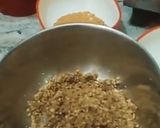 A picture of step 3 of Multigrain Churma ladoo.