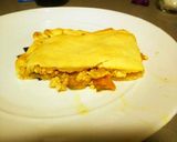 Foto del paso 8 de la receta: Empanada de pollo con verduras y setas