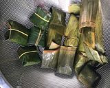 Hình bước làm 1 của món Nem chả tré trộn