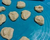 Foto langkah ke 5 dari resep Roti Sobek Kopi Kentang ala Roti Boy.