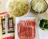 壽喜燒拌麵的食譜步驟1照片