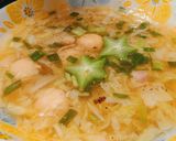 Hình bước làm 2 của món Canh bắp cải nấu khế chua
