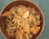 Foto del paso 7 de la receta: Lentejas rojas con pollo y calabaza