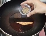 A picture of step 1 of Malai Methi Mater.