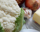 Foto del paso 1 de la receta: Coliflor gratinada con queso de cabra al estilo de Calahorra