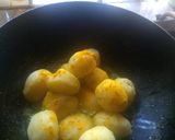 A picture of step 2 of Bangla Dum aaluu.