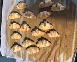 A picture of step 8 of Mini Appetizer Croissants with Anchovies and Feta.