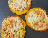 A picture of step 9 of Roasted mix vegetable bhakhri.
