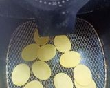 A picture of step 1 of Pani Puri Shots in air fryer.