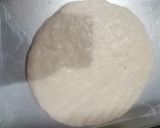 A picture of step 2 of Uzbek bread.