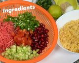 A picture of step 1 of Moong Daal Chat / Salad.