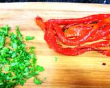 Foto del paso 6 de la receta Judías planas con chorizo en salsa de queso Brie