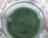 A picture of step 5 of Chia seeds mint lemon drink.
