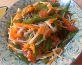 Foto langkah ke 6 dari resep Tumis Jamur Enokitake Enoki.