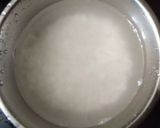 A picture of step 1 of Gobindobhog rice kheer.