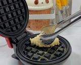 Foto langkah ke 3 dari resep Croffle Choco Banana.