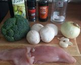 Foto del paso 1 de la receta Salteado Wok de pollo y verduras