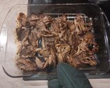 Foto del passaggio 16 della ricetta Insalata tiepida con patate dolci e funghi Pleurotus. Una vera delizia!