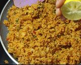 A picture of step 9 of Khada Tawa pulao || तवा पुलाव #nice #ricerecipe.