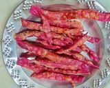 A picture of step 2 of Beetroot Chorafali.