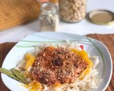 Une image de l'étape 4 de Bolognaise de lentilles VEGAN.
