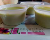 A picture of step 6 of Homemade avocado and coconut Milk ice cream.