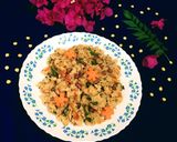 A picture of step 9 of Rava Upma.