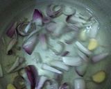 A picture of step 1 of Mutton Aloo Beans Ka Salan.