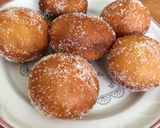 Foto langkah ke 10 dari resep Donat Mini isi Custard.