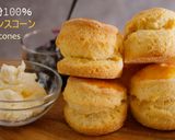 A picture of step 1 of Basic Perfect Scones using 100% strong bread flour.