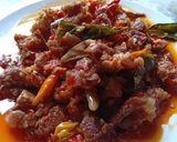 Foto langkah ke 5 dari resep Oseng-Oseng Mercon.